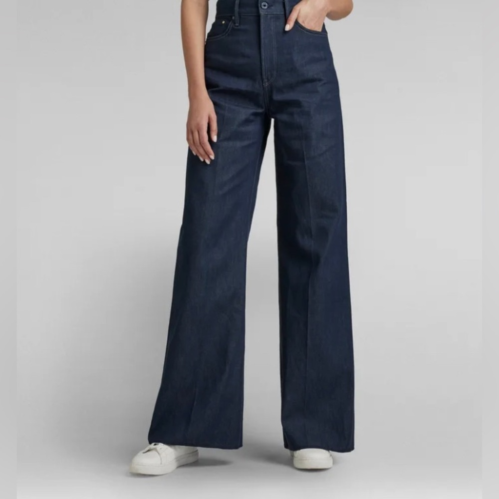 G-Star Raw Deck Ultra High Wide Leg Denim